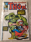 Thor #385. Incredible Hulk Battle Cover!  6.0/6.5 1st Eric Larsen artwork 1987