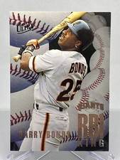 1995 Fleer Ultra RBI King #4 Insert Barry Bonds Giants San Francisco Giants