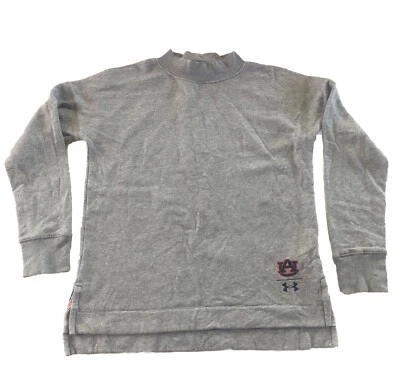 Under Armour Mock Neck Sweatshirt Auburn Small Petite - Image 1 of 4