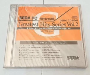 Sega PC Windows 95 Greatest Hits Series Vol.2 Demo CD-ROM - NUEVO SELLADO - Imagen 1 de 2