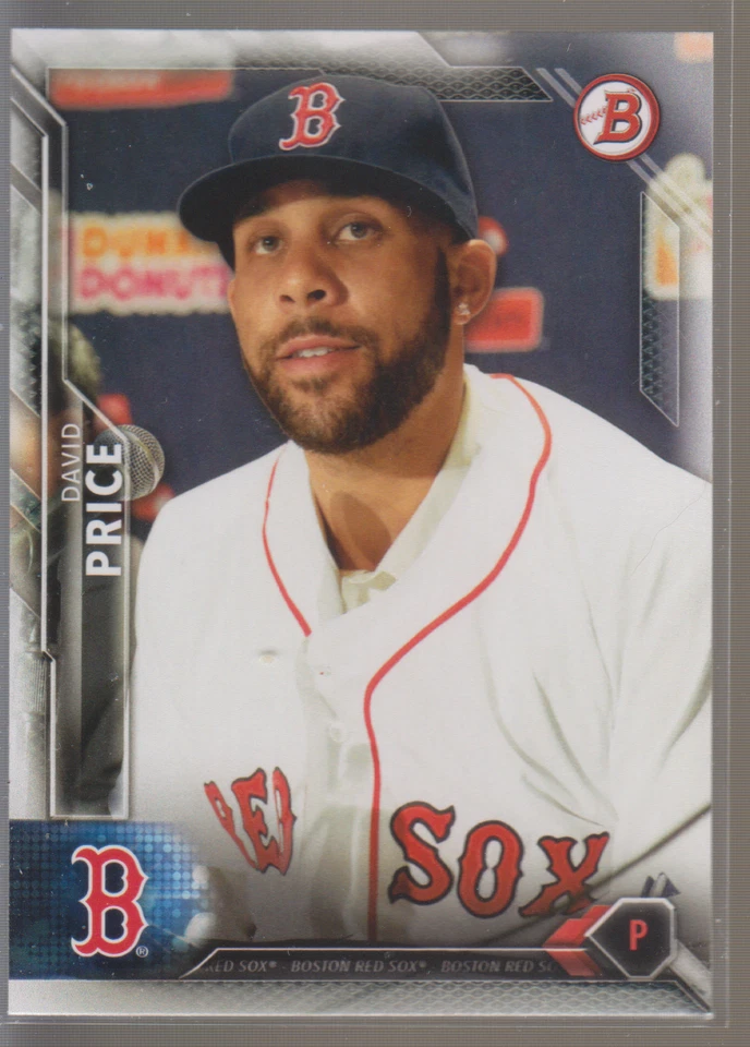 2016 Bowman #92: David Price - Image 1 of 1