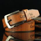 Casual Leather Belt Cowboy Business Belts Durable Pants Bands  Men's Belt