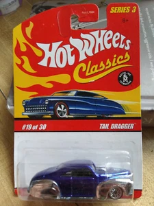 Hot Wheels Classics Series 3 Tail Dragger #19 of 30 Blue - Picture 1 of 1