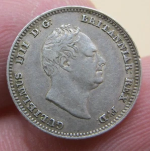 COINS 1836 Fine Quality Silver King William IV 4 Pence Fourpence Groat - Picture 1 of 4