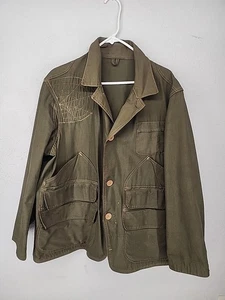Vtg Sears Roebuck JC Higgins Field Master Hunting Workwear Jacket Coat Green  - Picture 1 of 11