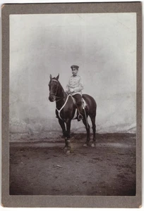 Photo Eugen Jacobi, Metz, Offizier en uniforme avec Zwicker & Schirmmütze zu ch - Picture 1 of 2