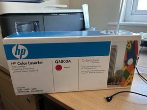 HP Color LaserJet Q6003A 124A Magenta Ink Cartridge BNIB - Zdjęcie 1 z 1