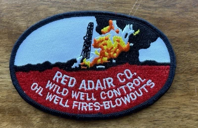 Red Adair Co PARCHE BORDADO COSER EN HIERRO NUEVO Foto 1 de 3