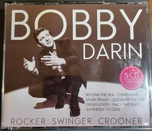 Bobby Darin : Rocker Swinger Crooner CD Box Set 5 discs (2012) LIKE NEW JBOX-13 - Picture 1 of 2