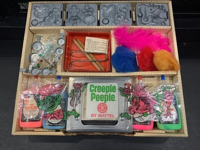 Mattel Creeple Peeple Thingmaker Creepy Crawlers Plastigoop Foto 1 de 4