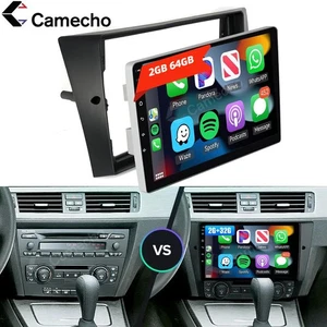 Radio de coche Android 15 para BMW Serie 3 E90 E91 E92 E93 Apple Carplay Navi RDS WIFI BT - Imagen 1 de 16