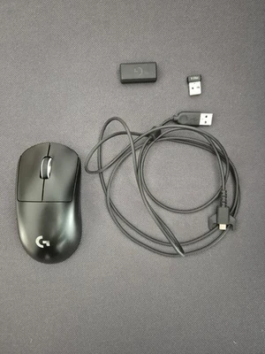 Logitech G Pro x Superlight Wireless Gaming Maus Schwarz - Bild 1 von 4