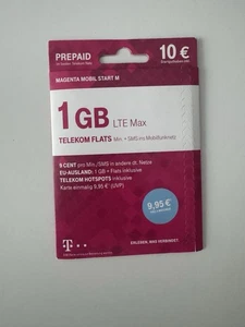 Telekom Magenta Mobil Start Prepaid Karte Neu - Bild 1 von 1