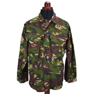 British Army Camo Military Woodland DPM Shirt 180/96 M Regular Zip - Picture 1 of 11