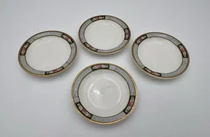 Rare Vintage Edwin Knowles KNO692 Pattern Semi Vitreous Butter Pats, Set Of 4 - Bild 1 von 4