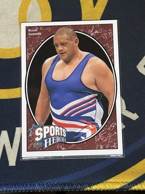 2008 Upper Deck Football Heroes - Sports Heroes Rulon Gardner #258 (RC) - Image 1 of 2