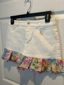 Ralph Lauren Girls 14 Denim Skirt - Picture 1 of 6