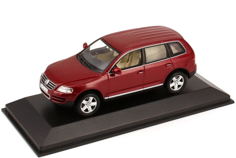 MUY RARO VW TOUAREG 7L V10 TDI COLORADO ROJO 1:43 MINICHAMPS (MODELO DE DISTRIBUIDOR) Foto 1 de 1
