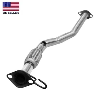 Front Exhaust Flex Pipe Fits: 2001-2005 Hyundai Accent 1.6L - Picture 1 of 3