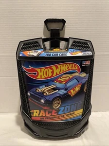 100 Hot Wheel Portaoggetti per Auto, Valigetta Rotante con Maniglia Retrattile con ~ 64 Auto! - Foto 1 di 10