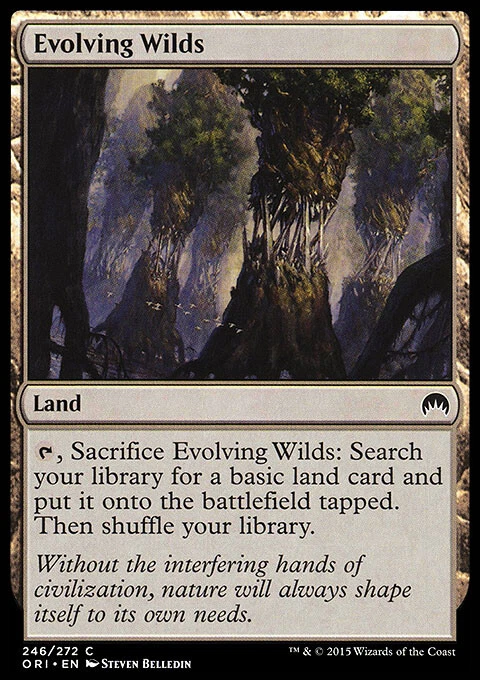 Magic the Gathering MTG Evolving Wilds (246) Magic Origins   LP - Image 1 of 1