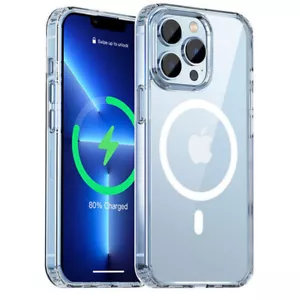 NEW For iPhone 15 Plus 14 13 12 11 Pro Max Magsafe Case Cover Shockproof - Picture 1 of 9