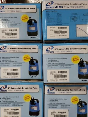 Погружной вспомогательный насос Tsurumi LB-480 - 62,4 галл/мин (2 дюйма) - Изображение 1 из 3