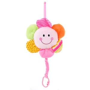 9" GOOD NIGHT MOON LULLABY-MUSICAL - Pink Yellow Baby Toy | Stroller Toy Music - Picture 1 of 2