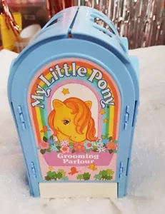 My Little Pony G1 Pretty Parlor Grooming Lour + Peachy Vintage Años 80 Juguete TLC - Imagen 1 de 24