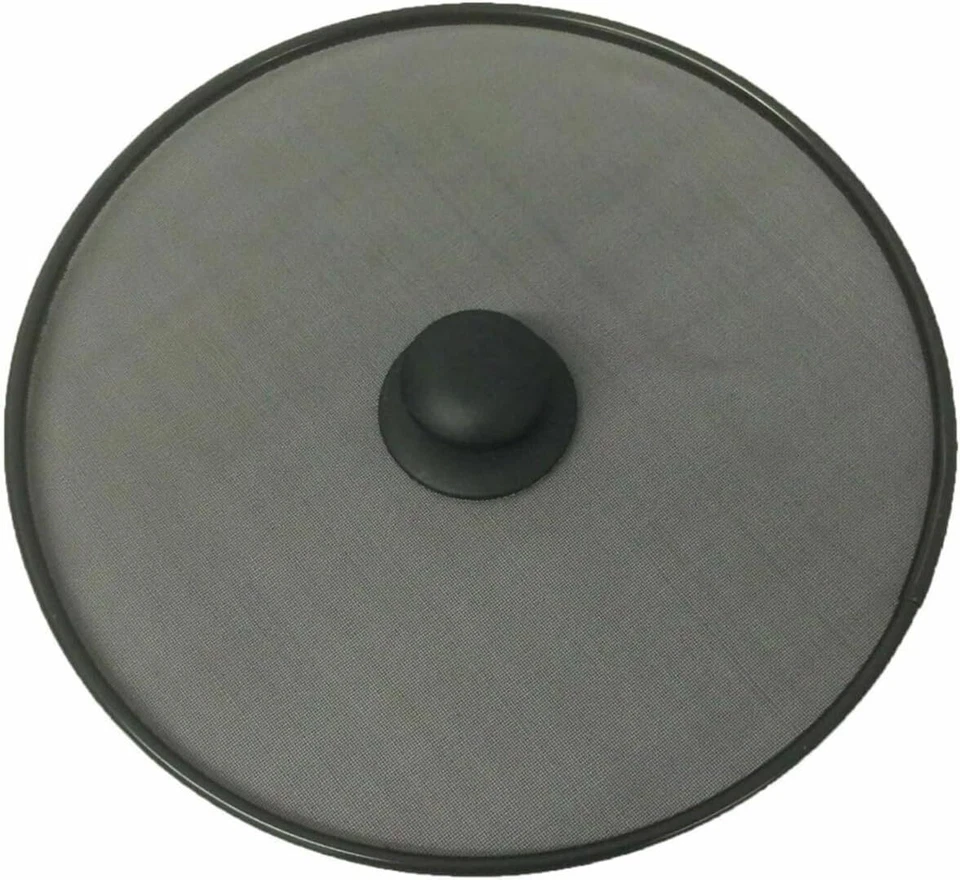 PEBBLE HUG 19cm Splatter Screen, Protective Lid Mesh with Knob, Frying Pan - Image 1 of 1