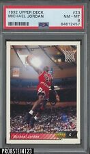 1992 Upper Deck Basketball Michael Jordan #23 PSA 8 NM-MT Bulls HOF