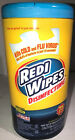 Redi Wipes Disaffecting Kills Cold Flu Virus 1ea 75 pc pack New SHIPS N 24 HOURS