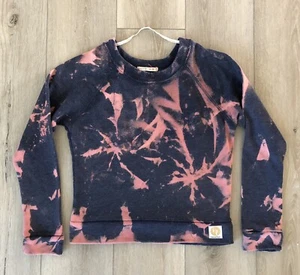 Alternative Apparel Tie Dye Crewneck Pullover Sweatshirt Youth Size Small - Picture 1 of 5