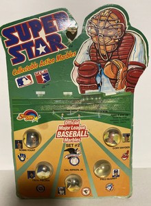 1990 Spectra Star Collectable Action Marbles Set #2 RIPKEN YOUNT FIELDER McGRIFF