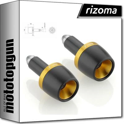 RIZOMA MA532G PAR TAPONES BARRA YAMAHA FZ-07 2014 14 2015 15 2016 16 2017 17 Foto 1 de 3