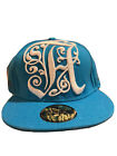 Alife New Era Fitted Hat Turquoise "A" Logo Hat Rare Sz 7 3/8