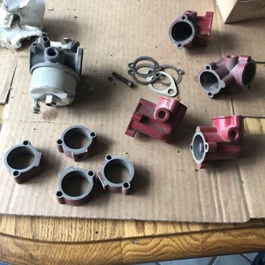 9 Piezas: CARBURADOR CODO BRIDA TECUMSEH 30672 NOS 30975 30943 WALBRO LMB 36 - Imagen 1 de 10