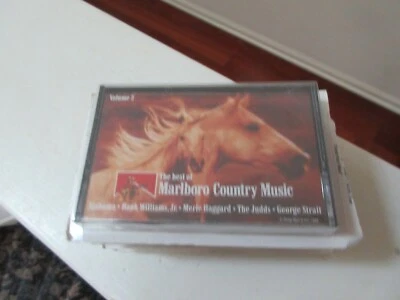 The Best Of Marlboro Country Music-Cassette Tape- Volume 2 , Vintage Cassette - Image 1 of 4