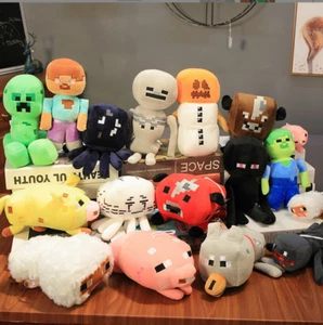 Minecraft MC Plush Toy Stuffed Animal Soft Plush Kids Christmas Birthday Gift - Picture 1 of 50