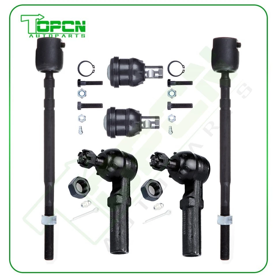 1991-1993 Fits Chrysler Imperial Front Steering 6x Lower Ball Joint Tie Rod Part Foto 1 de 4