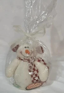 GANZ LITTLE DIPPERS SCENTED WAX FIGURES SNOWMAN Christmas Winter New In Package - Picture 1 of 1