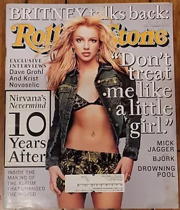 Rolling Stone magazine September 2001 Britney Spears Rolling Stone - Imagen 1 de 2