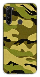 Coque en silicone imprimée compatible Xiaomi Redmi Note 8T Camouflage - Imagen 1 de 3