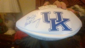 Coach Bill Curry & Fran Curci Signed Kentucky Wildcats Football w/ SEC Champs! - Picture 1 of 5