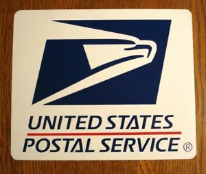 (1) U.S. MAIL Magnetic Sign USPS - 10" X 12" Silk Screen Printed Free Shipping - Foto 1 di 1