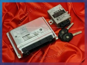 BMW X3 Z4 series E83 E85 M54 ENGINE ECU DME MS45.0 MODULE EWS3+ COMPUTER KEY SET - Picture 1 of 7
