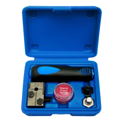 3/16” Double Flaring Tool, Auto Brake Line Flaring Tool Kit with Storage Z2D7 - Image 1 of 4
