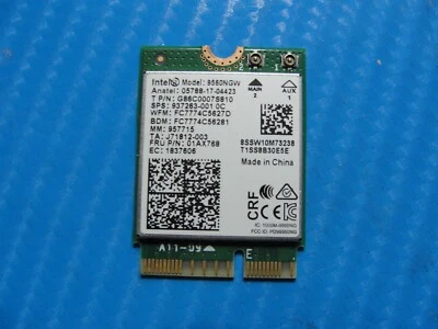 HP Pavilion 15-cs1063cl 15.6" Genuine Wireless WiFi Card 9560NGW 937263-001 - Image 1 of 2