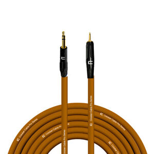 3,5 TRS mâle - 3,5 mm TS câble mono premium déséquilibré longueur personnalisée, cordon de couleur 
