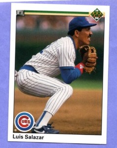 1990 Upper Deck #6  Luis Salazar  Cubs